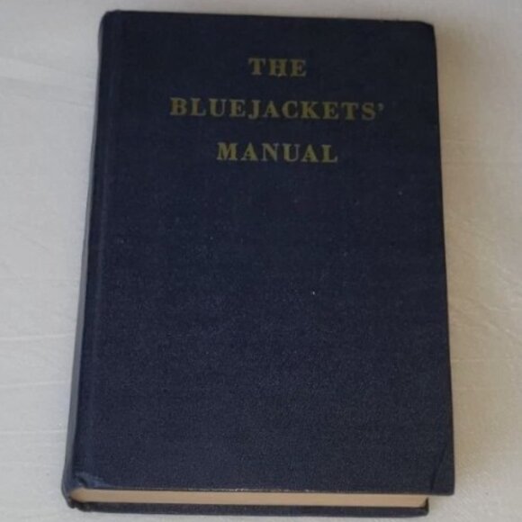 The Bluejackets' Manual Vintage Book 1950 Fourteenth Edition Navy History - Picture 1 of 10